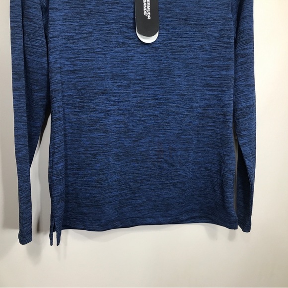 Bermuda Sands Golf Pullover Womens 1/4 Zip Blue Sweatshirt Small - Picture 3 of 7